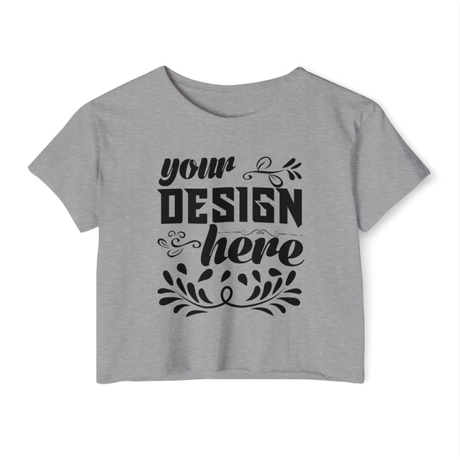 Customizable Next Level 5080 Womens Festival Crop Top