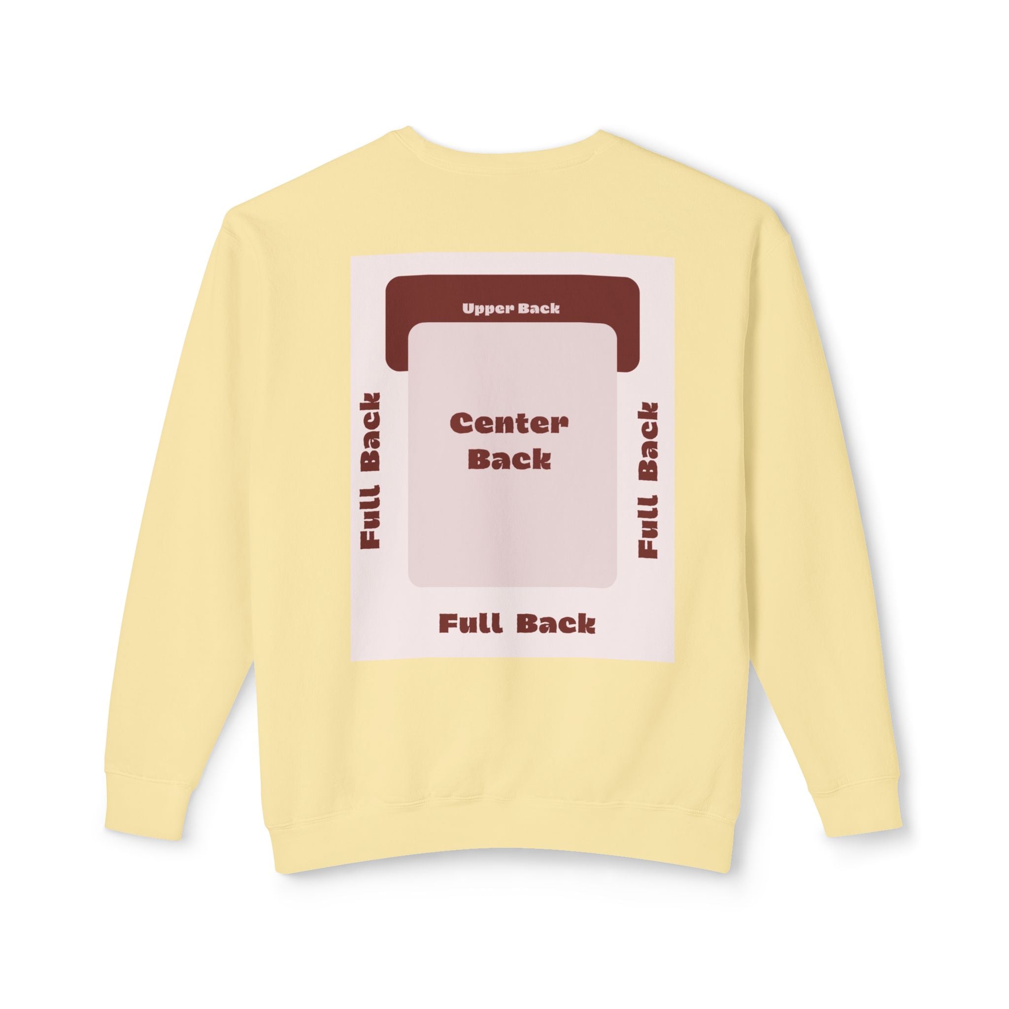 Customizable Comfort Colors 1466 Unisex Lightweight Crewneck DTG Design