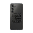 Customizable Clear Impact Resistant Phone Case With TPU Sides Wireless Ready