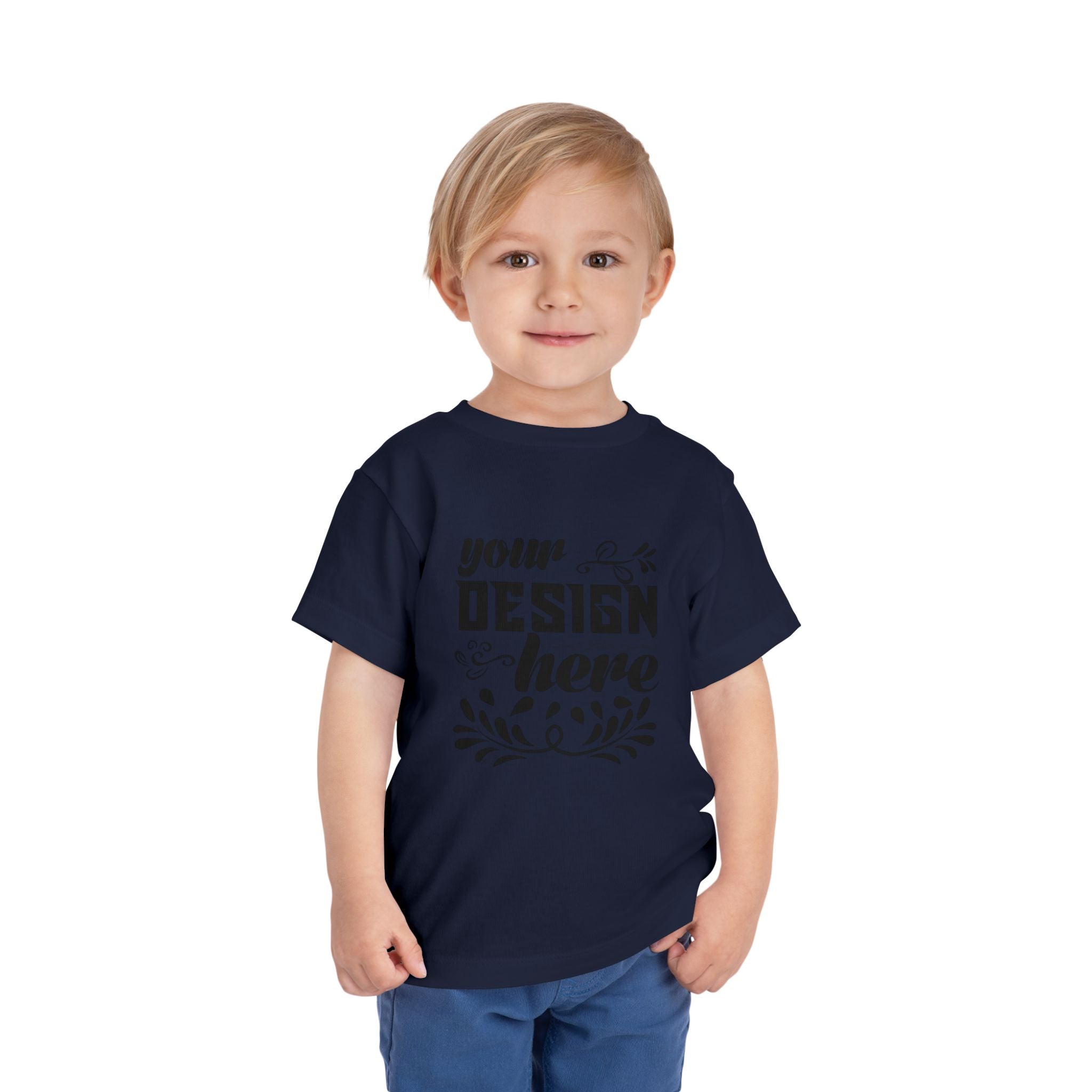 Customizable Bella+Canvas 3001T Toddler Short Sleeve T-Shirt Jersey