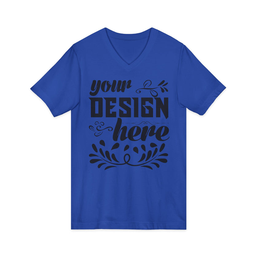 Customizable Bella+Canvas 3005 Unisex Jersey V-Neck Short Sleeve Tee