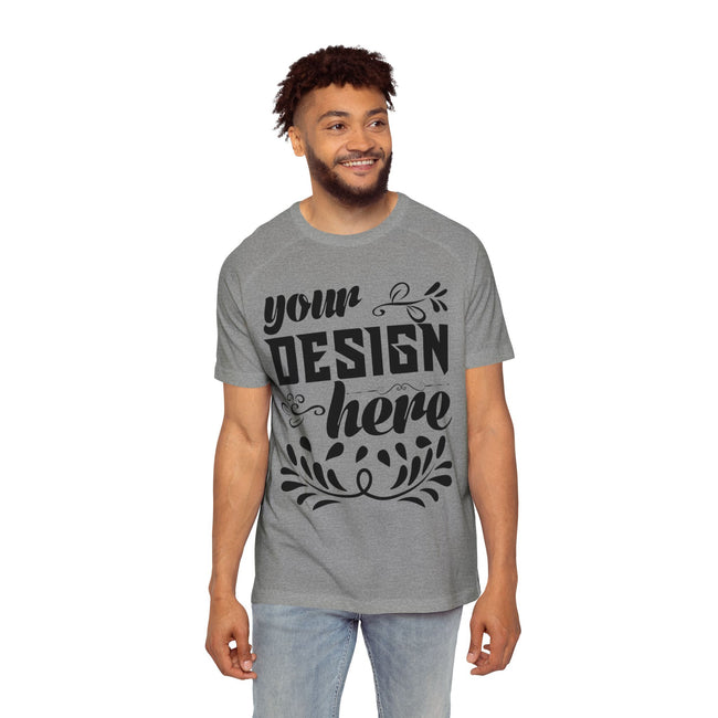 Customizable Bella+Canvas 3201 Mens Raglan T Shirt Relaxed Fit