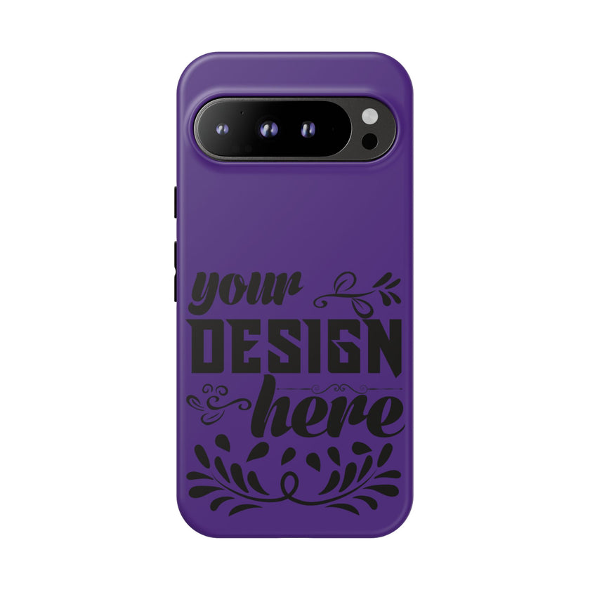 Customizable Tough Dual Layer Phone Case Polycarbonate TPU Liner Protective