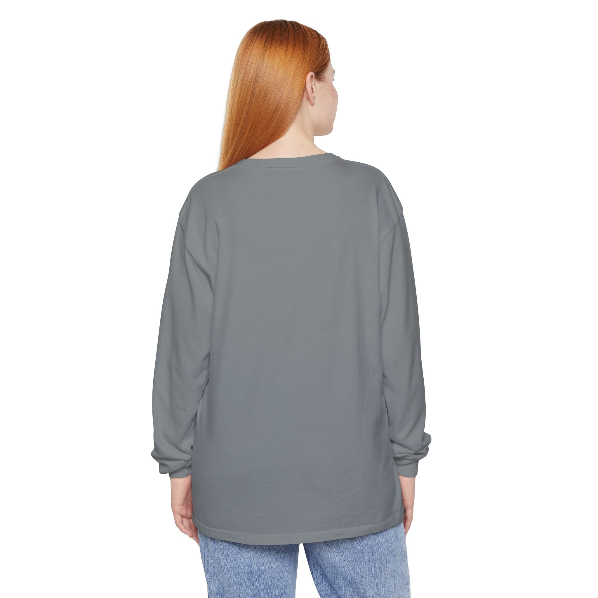 Comfort Colors 6014 Unisex  Long Sleeve T-Shirt | Booktrovert Graphic Print