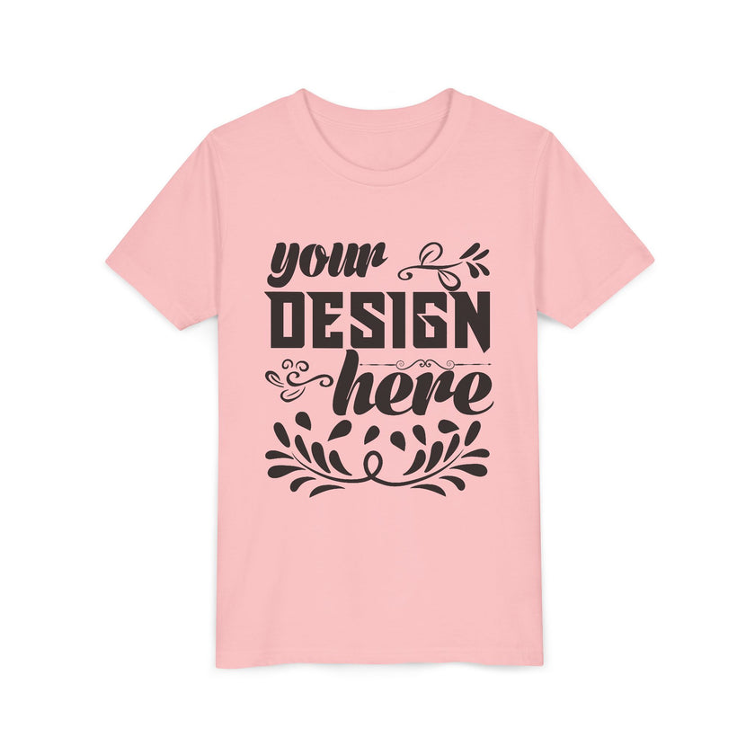 Customizable Bella+Canvas 3001Y Youth Short Sleeve T-Shirt Premium Fit