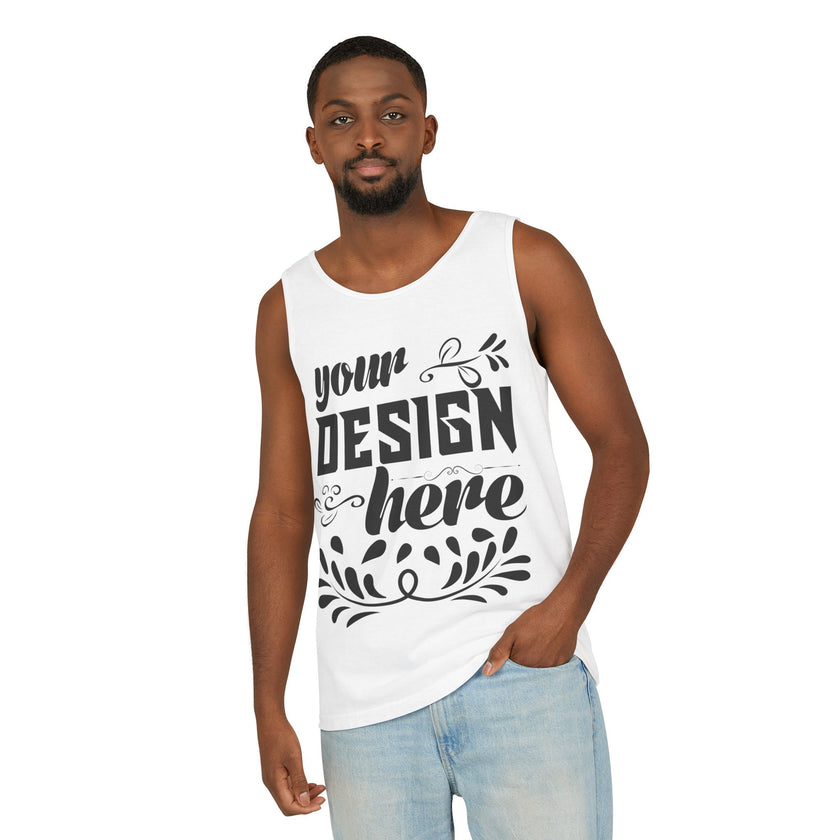 Customizable  Comfort Colors 9360  Unisex Garment Dyed Tank Top