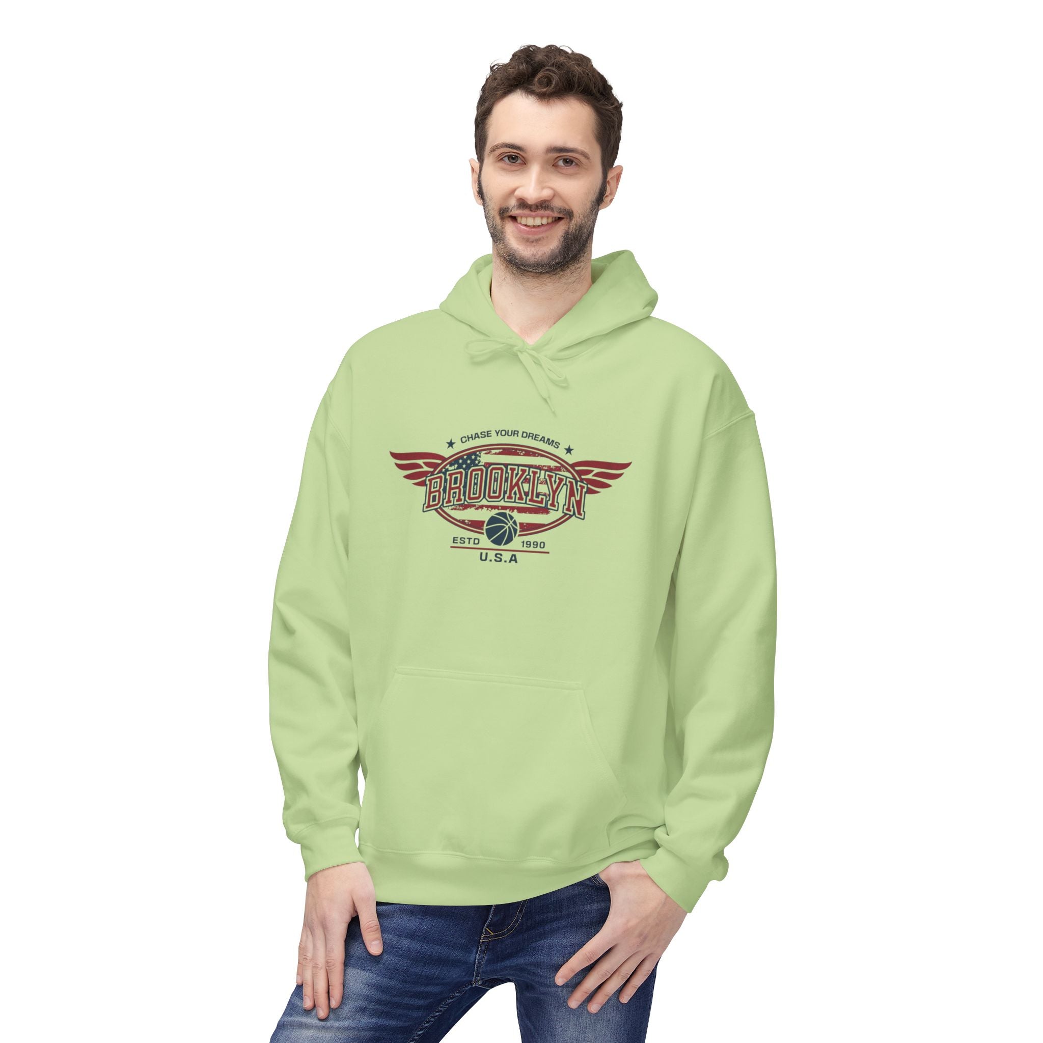 Gildan SF500 Unisex  Midweight Fleece Hoodie | Limited Edition Graphic Print