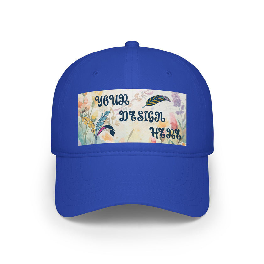 Customizable OTTO 18-253 Low Profile Cotton Baseball Cap