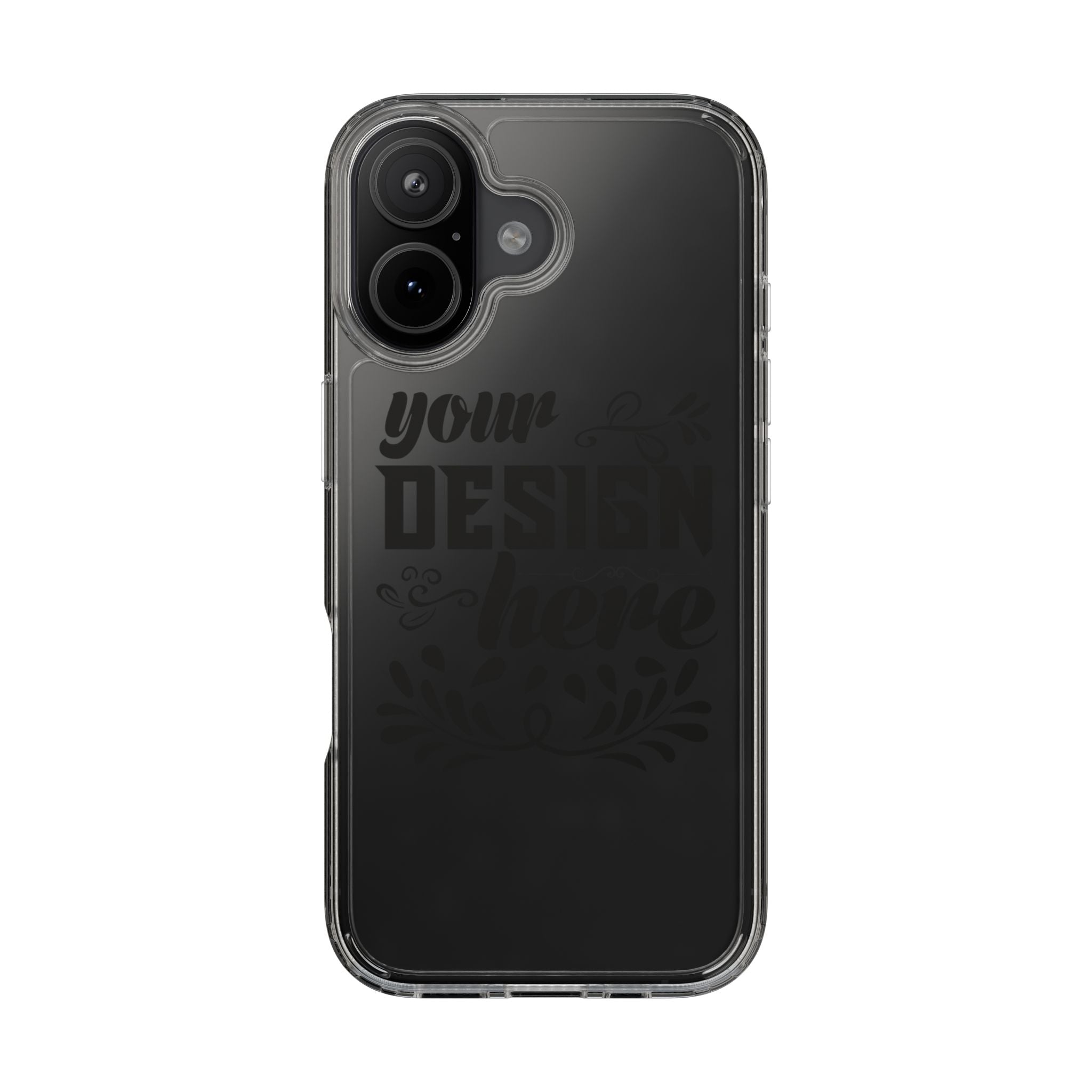 Customizable Clear Phone Case Slim Lightweight Scratch Resistant Protection