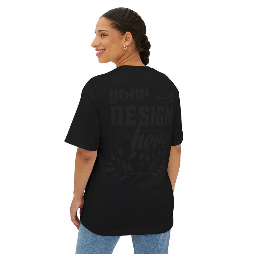 Customizable Bella+Canvas 3010 Unisex Oversized Boxy Tee Cotton