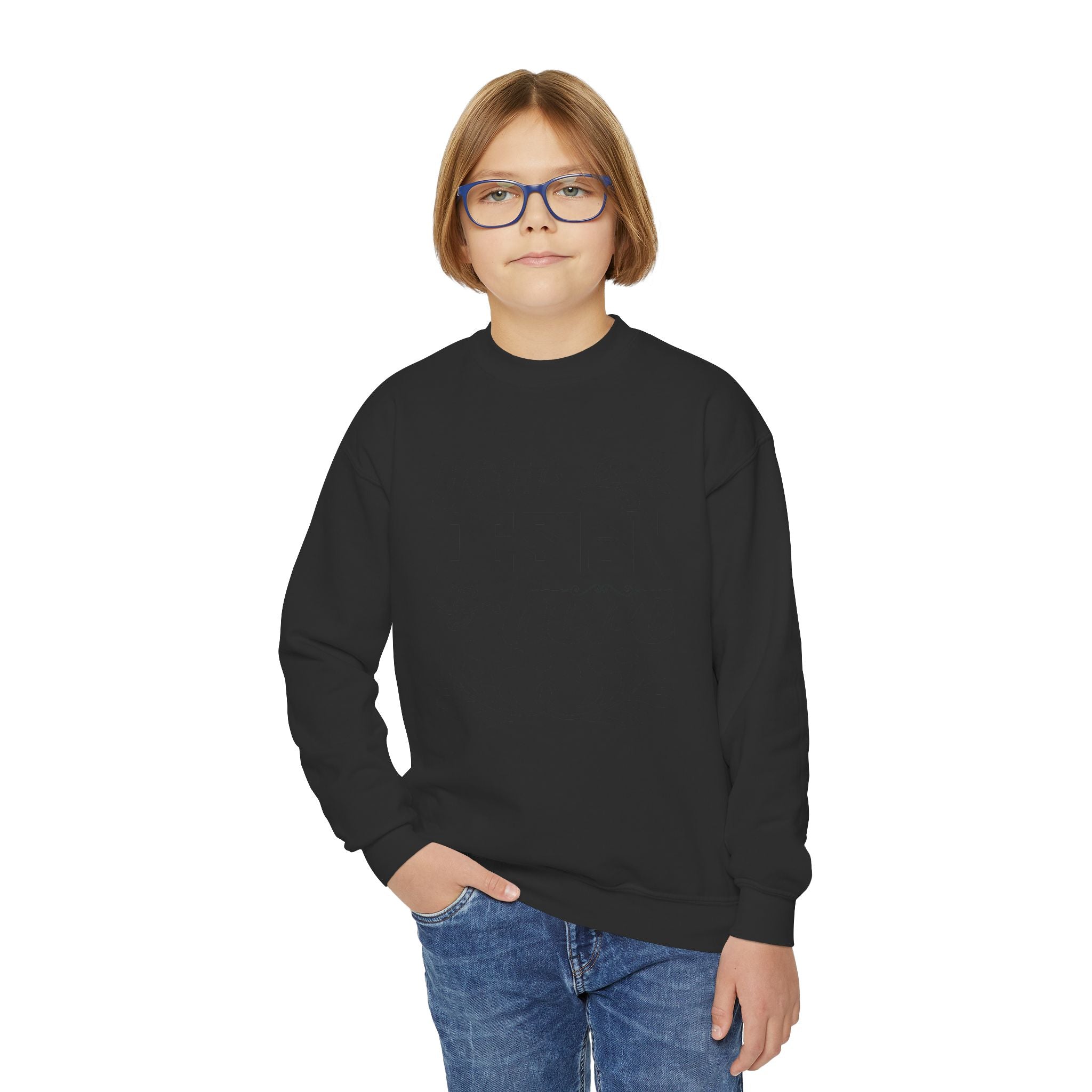 Customizable Gildan 18000B Youth Heavy Blend Crewneck Sweatshirt