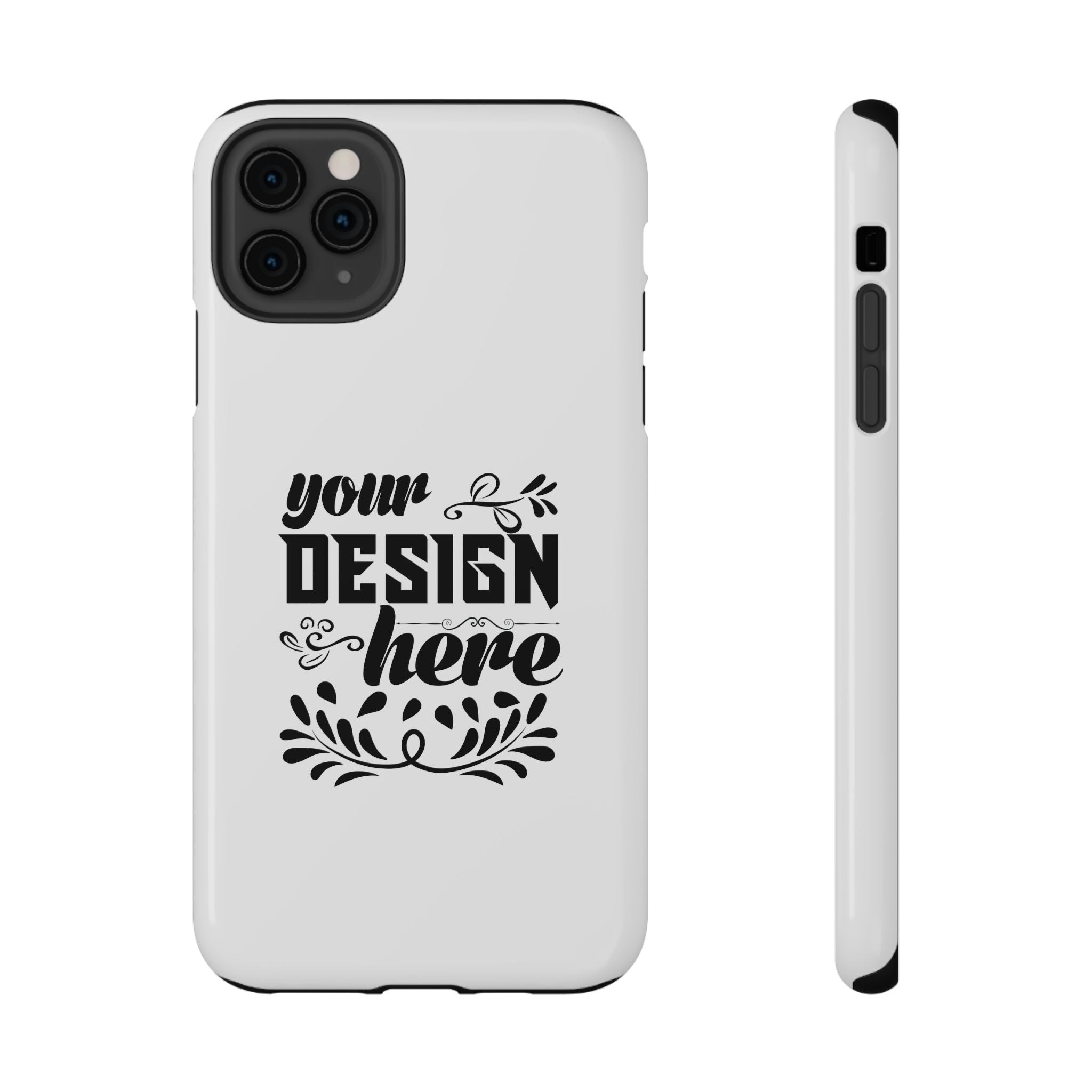 Customizable Impact Resistant Phone Case Dual Layer With Matte Or Glossy