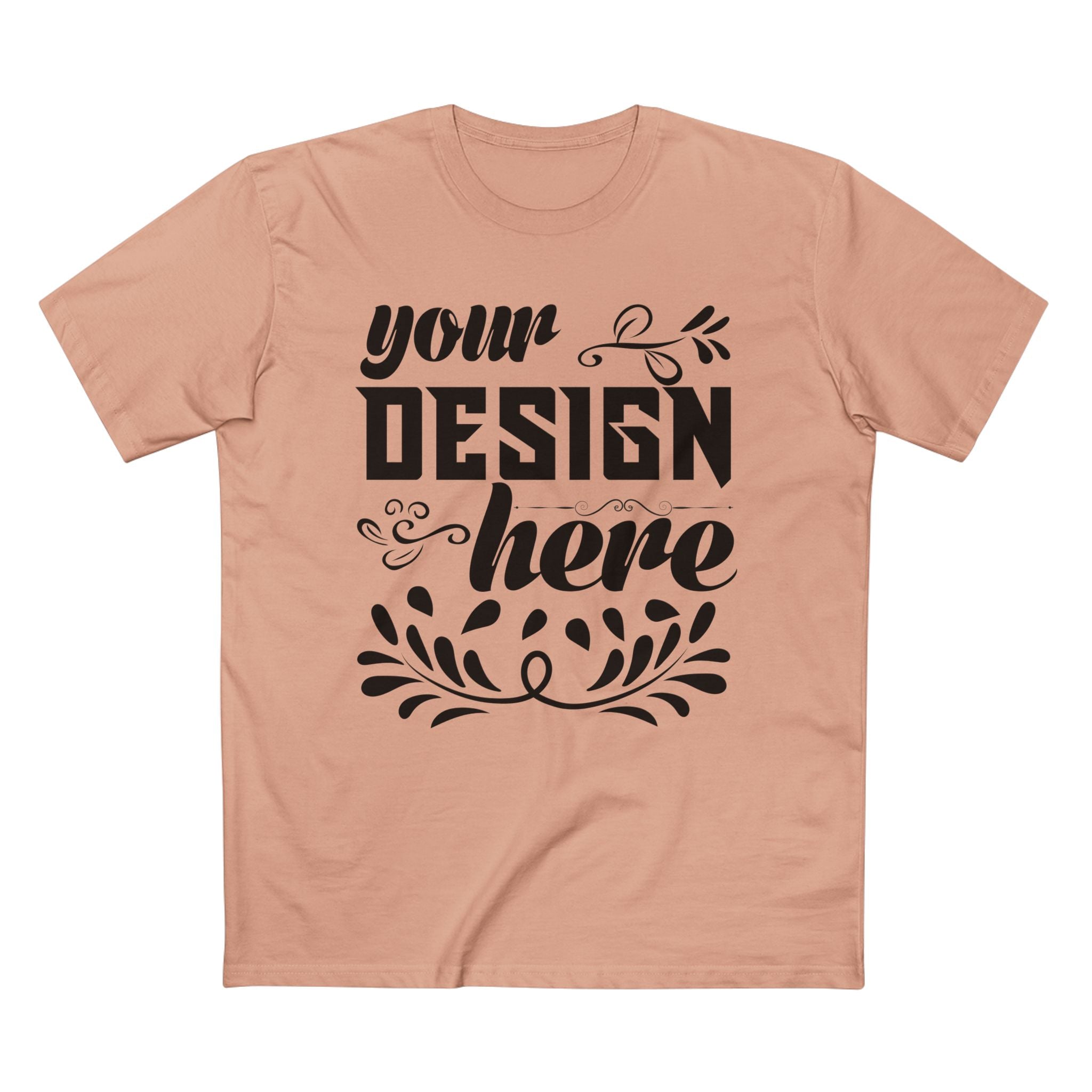 Customizable AS Colour 5001 Adult Unisex Staple Crew Neck Short Sleeve T-Shirt