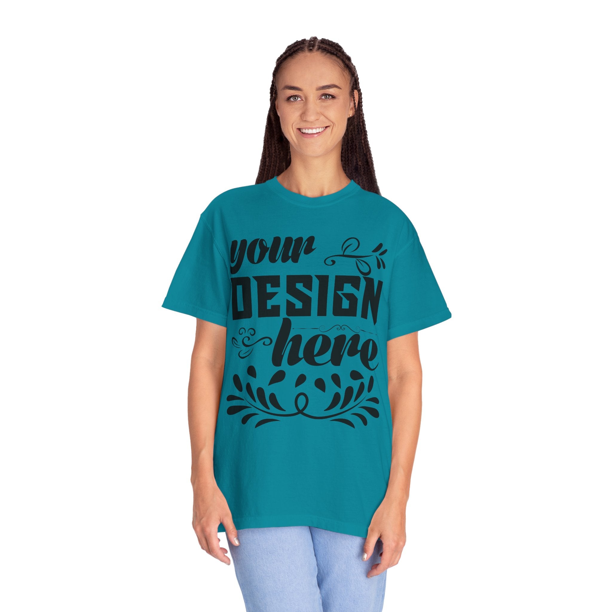Customizable Comfort Colors 1717 Unisex Garment-Dyed T-Shirt
