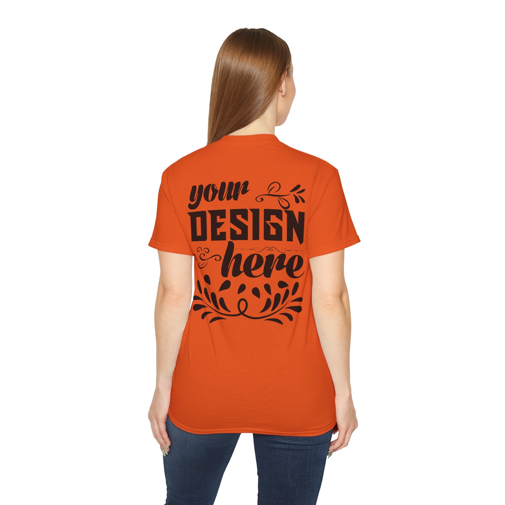 Customizable Gildan 2000 Unisex Ultra Cotton Crew Neck T-Shirt