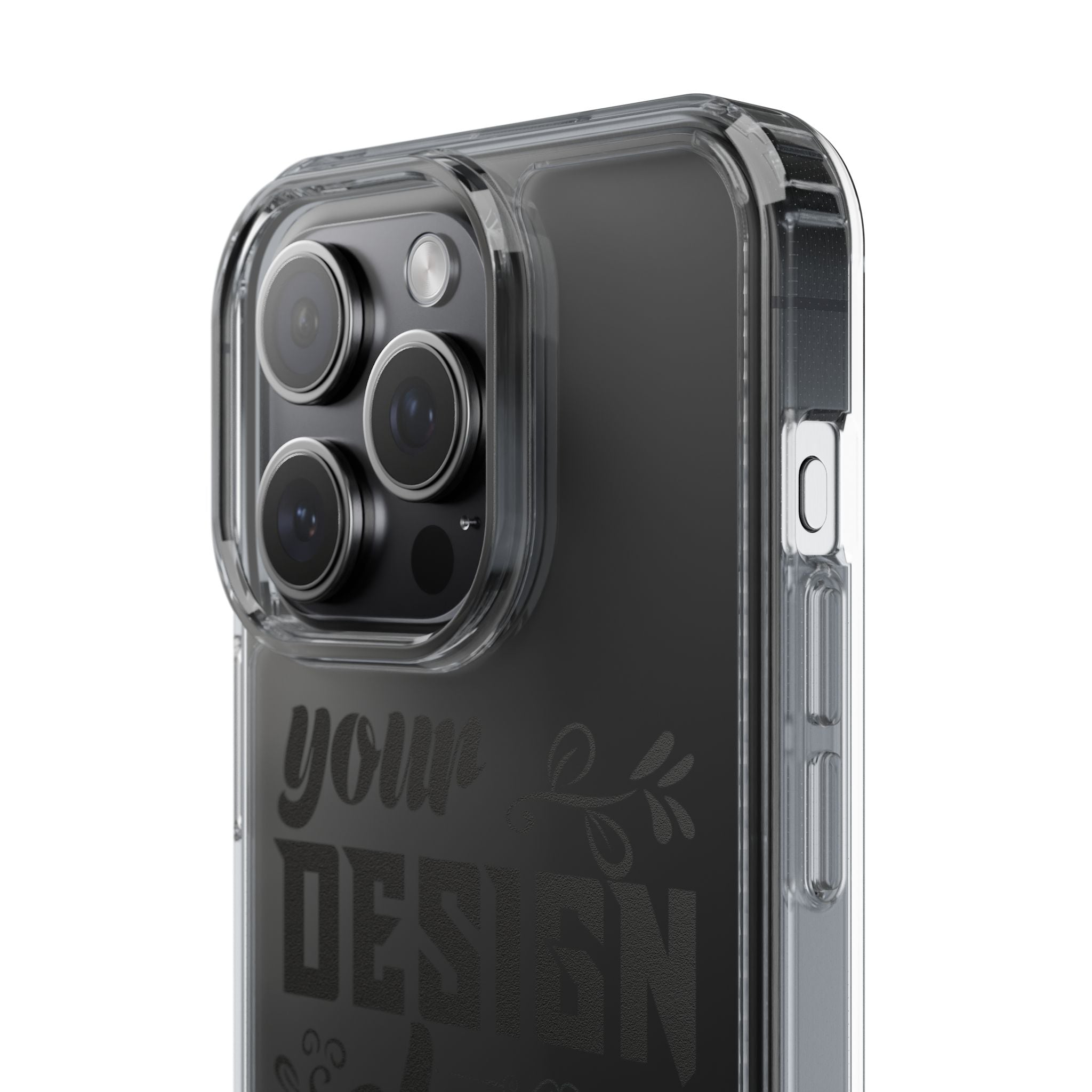 Customizable Clear Phone Case Slim Lightweight Scratch Resistant Protection