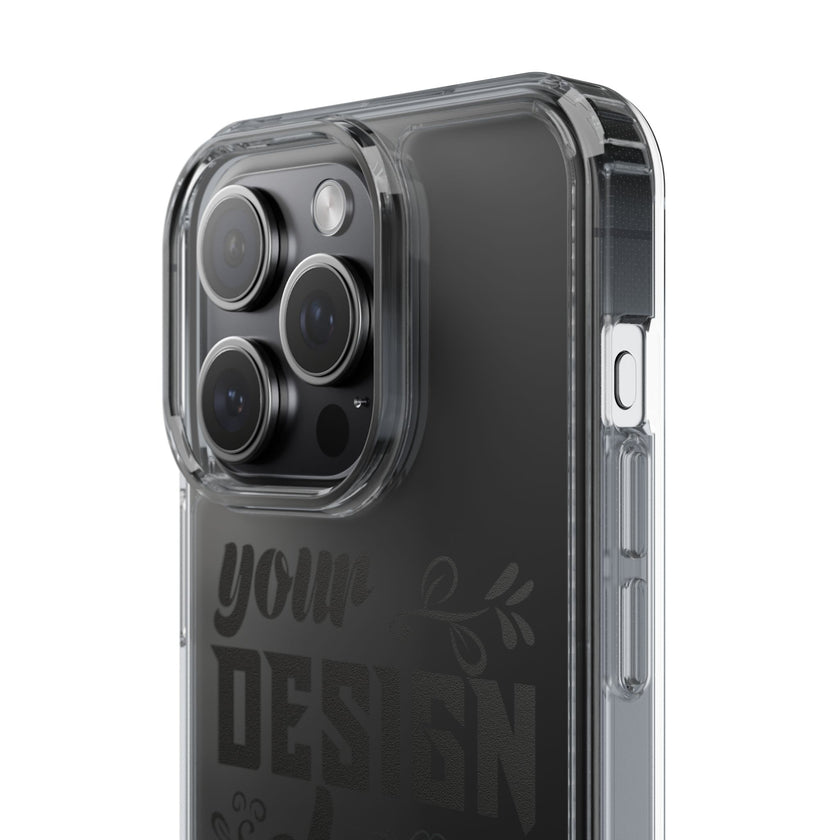 Customizable Clear Phone Case Slim Lightweight Scratch Resistant Protection