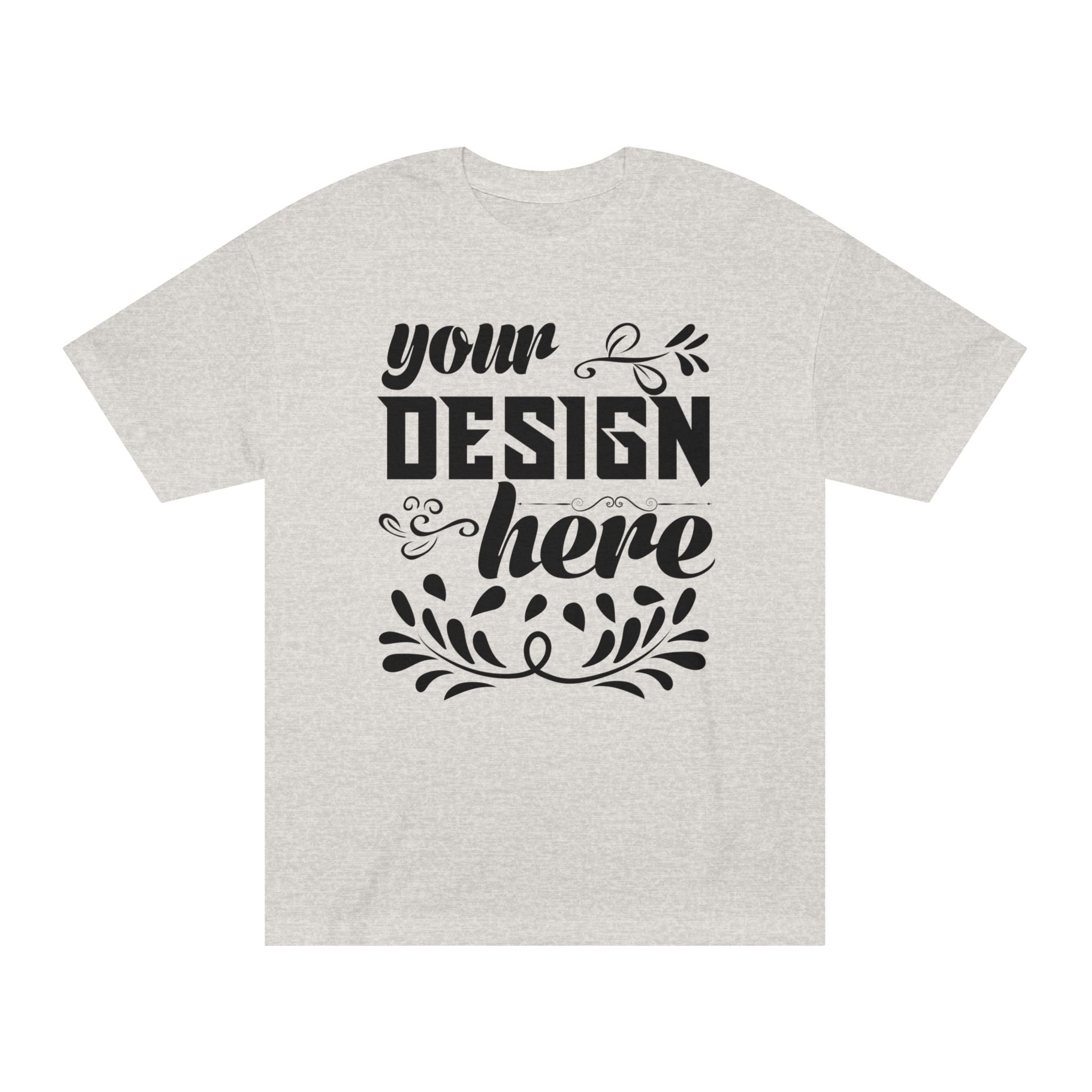 Customizable American Apparel 1301 Unisex Classic Cotton T-Shirt