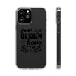 Customizable Clear Impact Resistant Phone Case With TPU Sides Wireless Ready