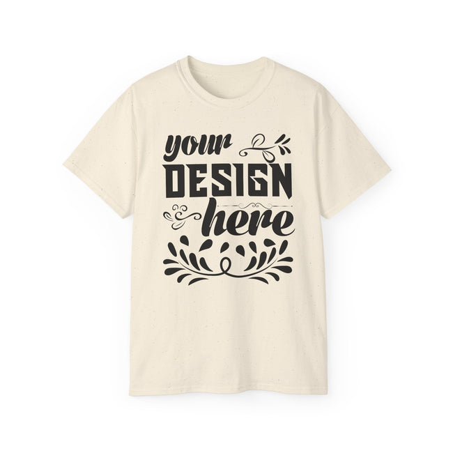 Customizable Gildan 2000 Unisex Ultra Cotton Crew Neck T-Shirt