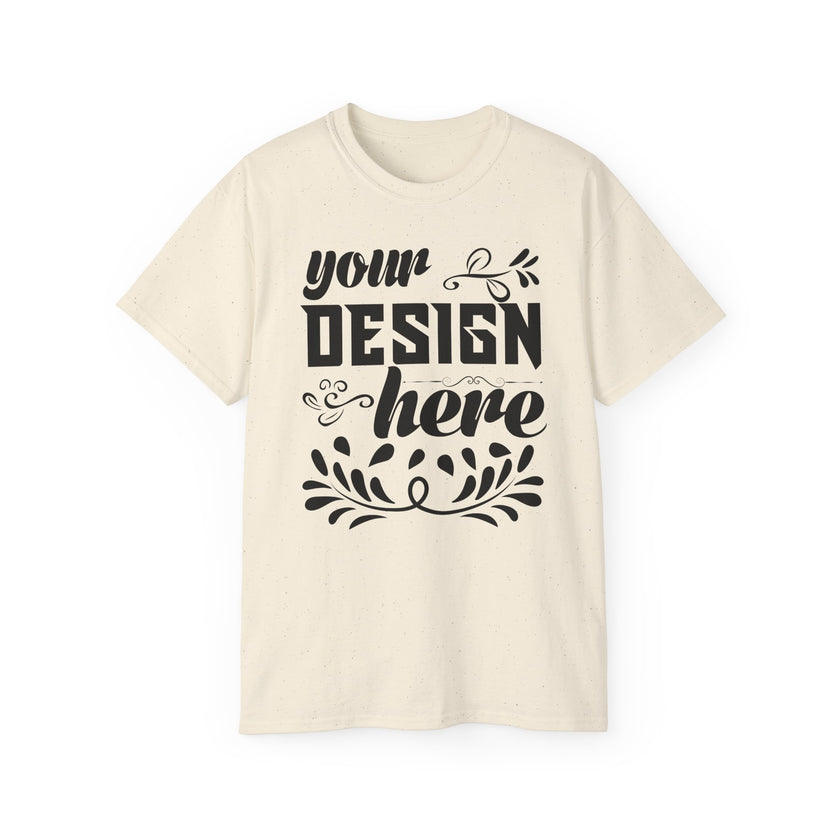 Customizable Gildan 2000 Unisex Ultra Cotton Crew Neck T-Shirt