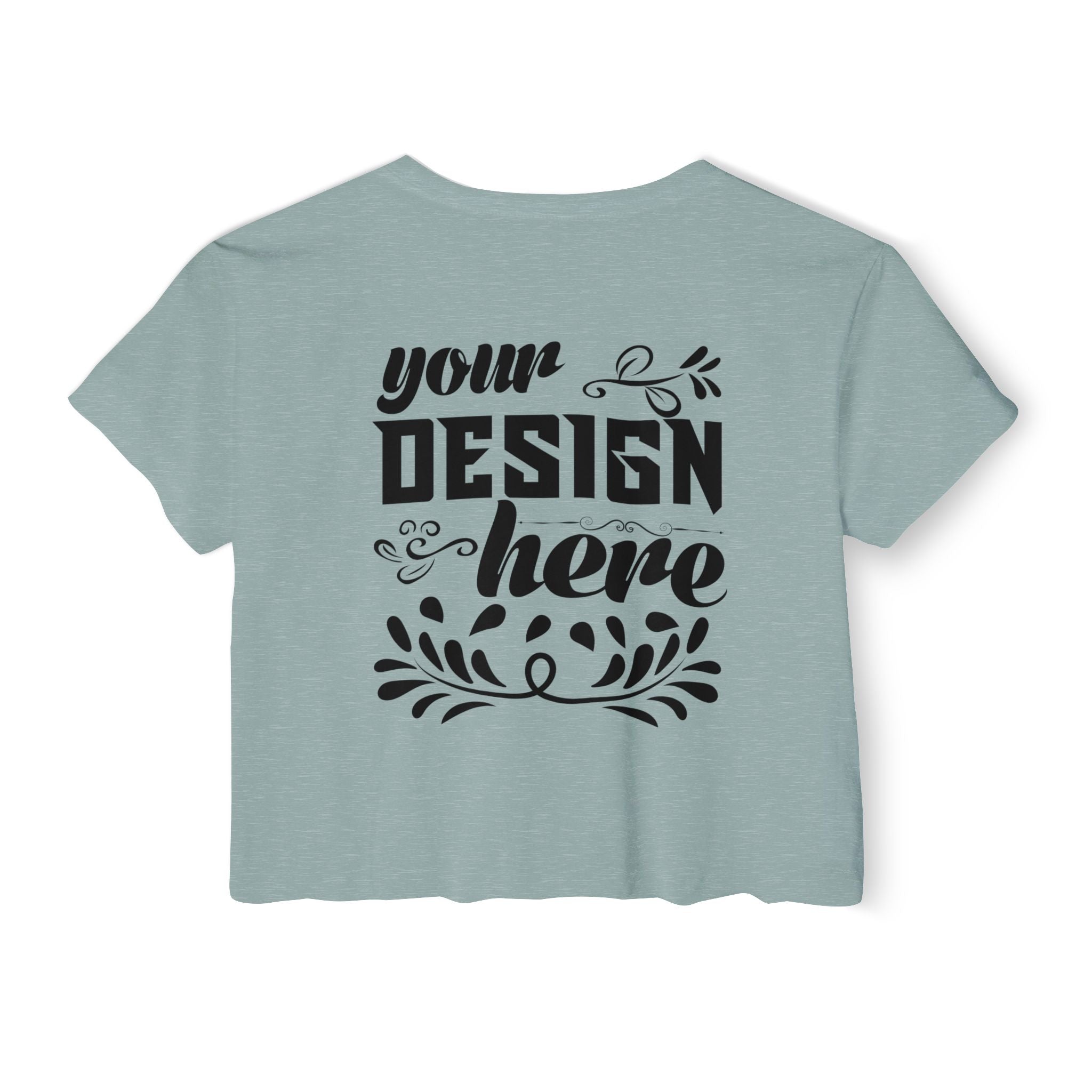 Customizable Next Level 5080 Womens Festival Crop Top