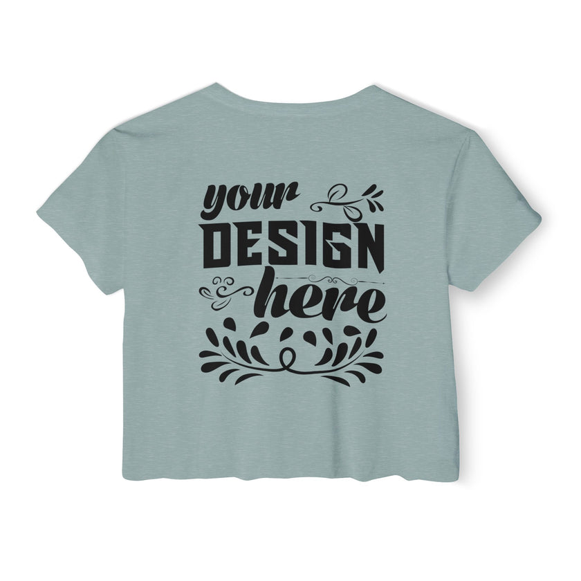 Customizable Next Level 5080 Womens Festival Crop Top