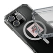 Customizable Magnetic Clear Impact Case With Air Cushioned Bumper Corners