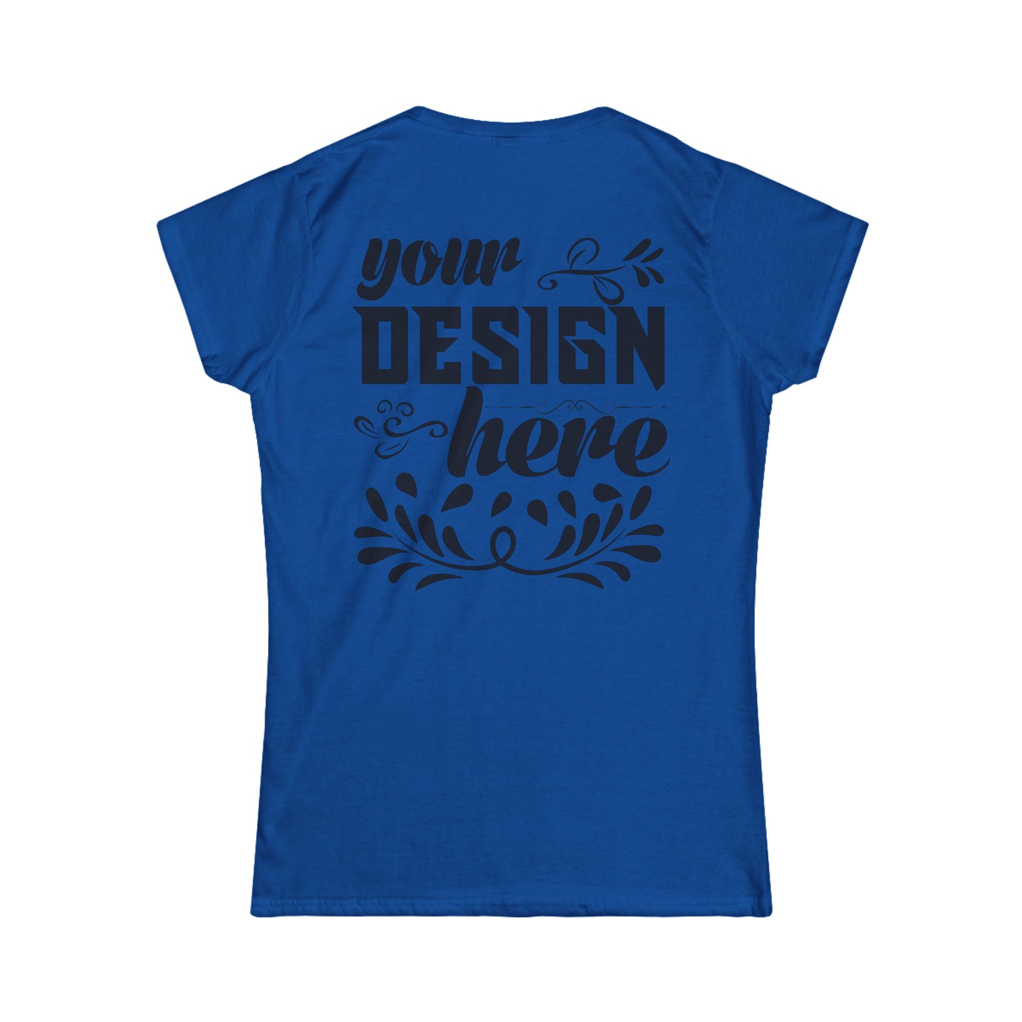 Customizable Gildan 64000L Womens Softstyle Short Sleeve T-Shirt