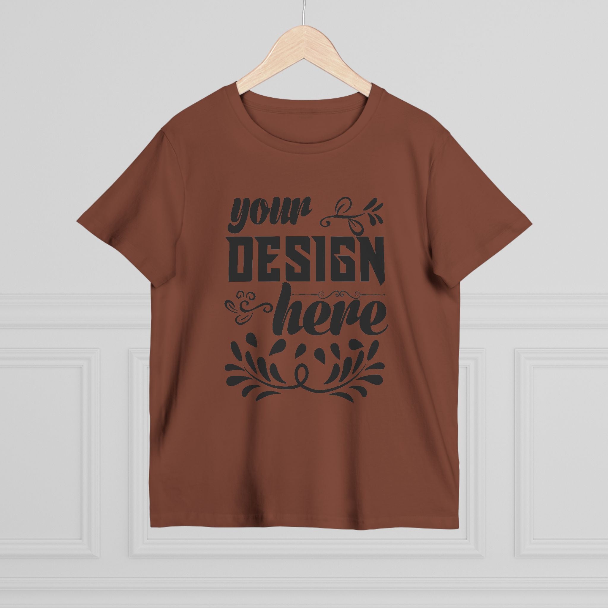 Customizable AS Colour 4001 Womens Maple Cotton T-Shirt