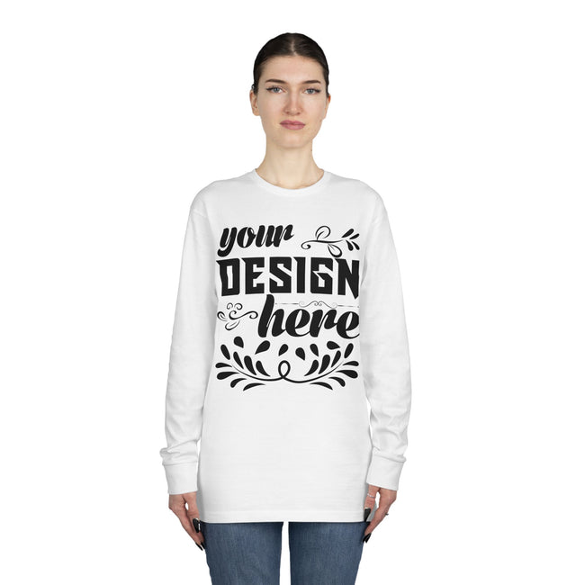 Customizable Lane Seven LS15009 Unisex Long Sleeve Crewneck Tee