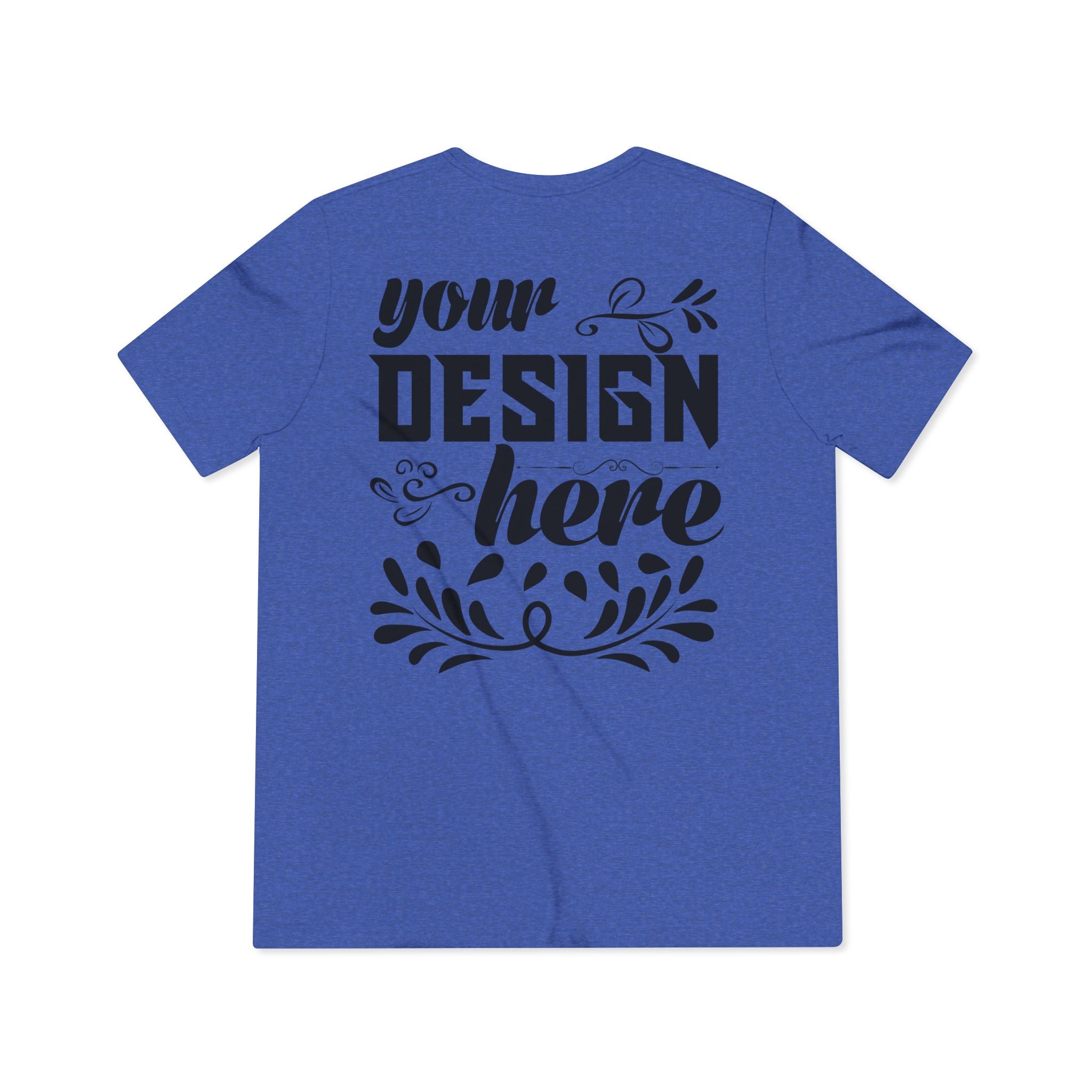 Customizable Bella+Canvas 3413 Unisex Triblend T-Shirt Retail Fit