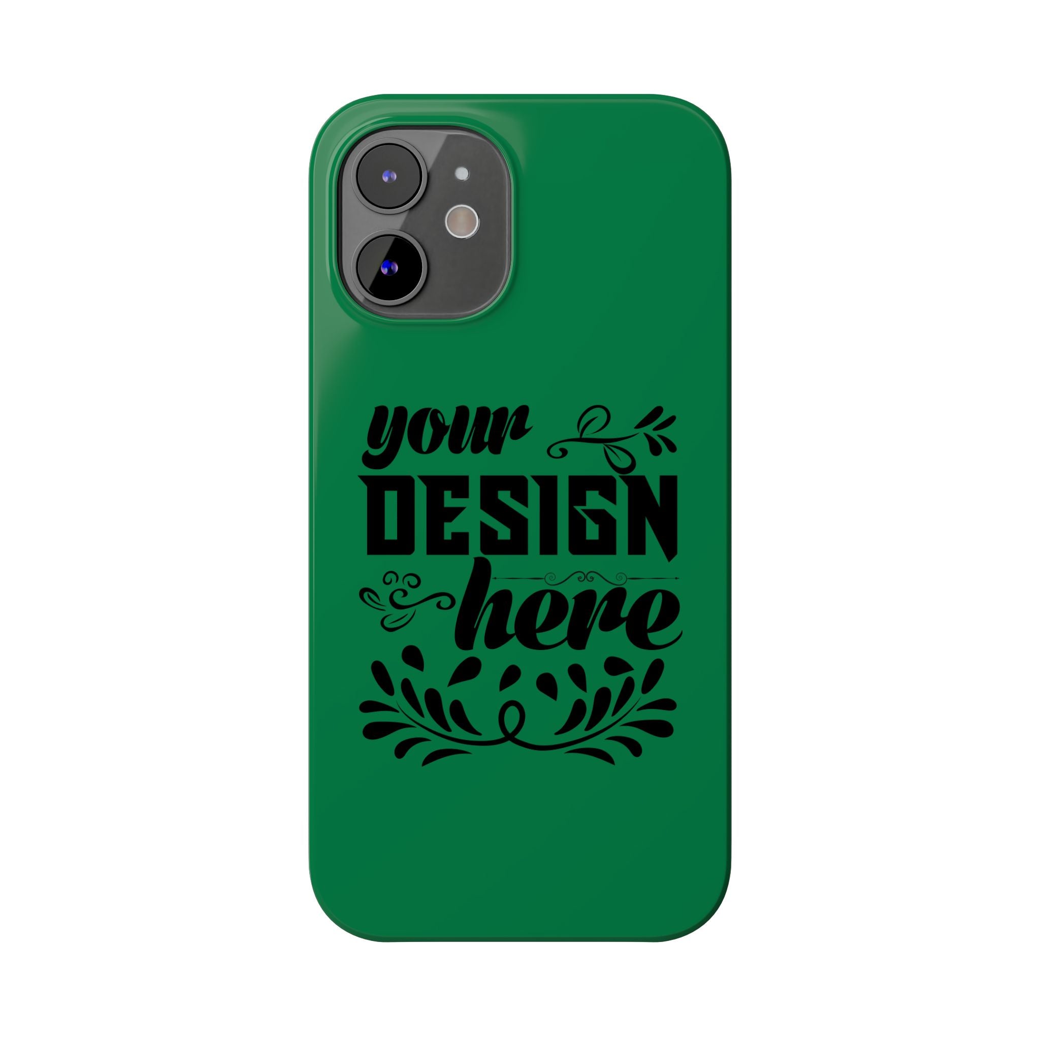 Customizable Slim Phone Case Super Slim Glossy Lexan Polycarbonate Plastic