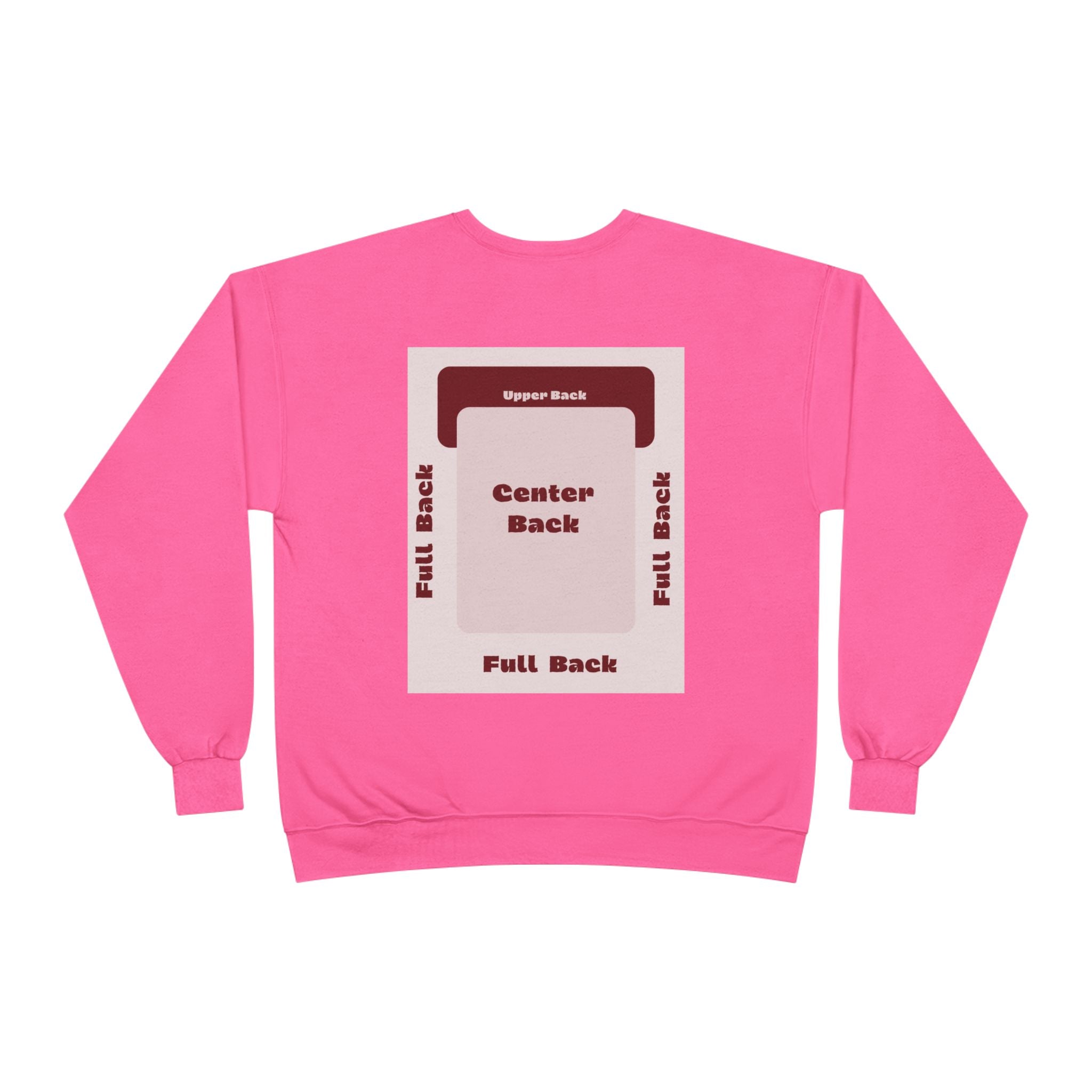 Customizable Unisex Hanes P160 EcoSmart  Crewneck Sweatshirt