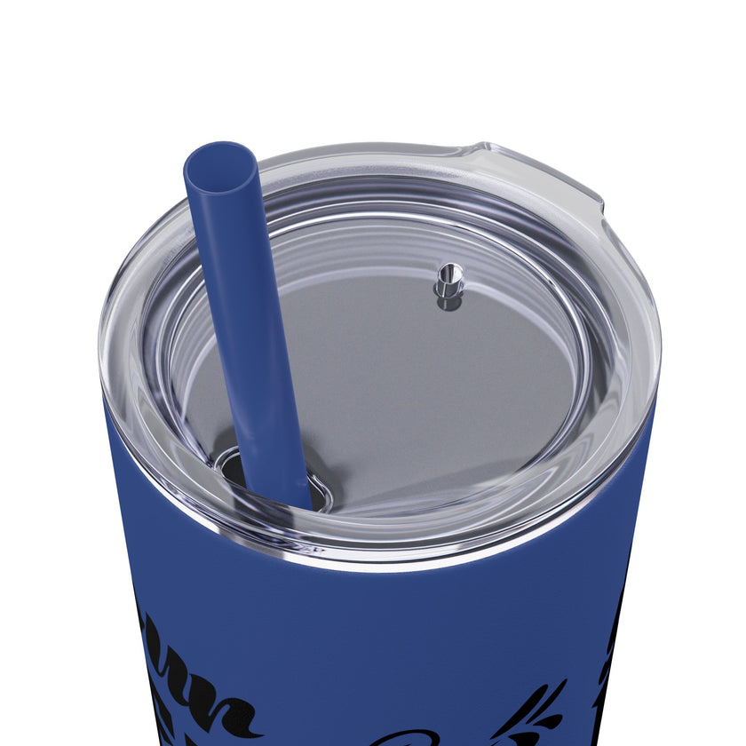 Customizable Maars 20oz Skinny Tumbler with Straw Stainless Steel