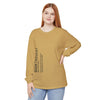 Comfort Colors 6014 Unisex  Long Sleeve T-Shirt | Booktrovert Graphic Print
