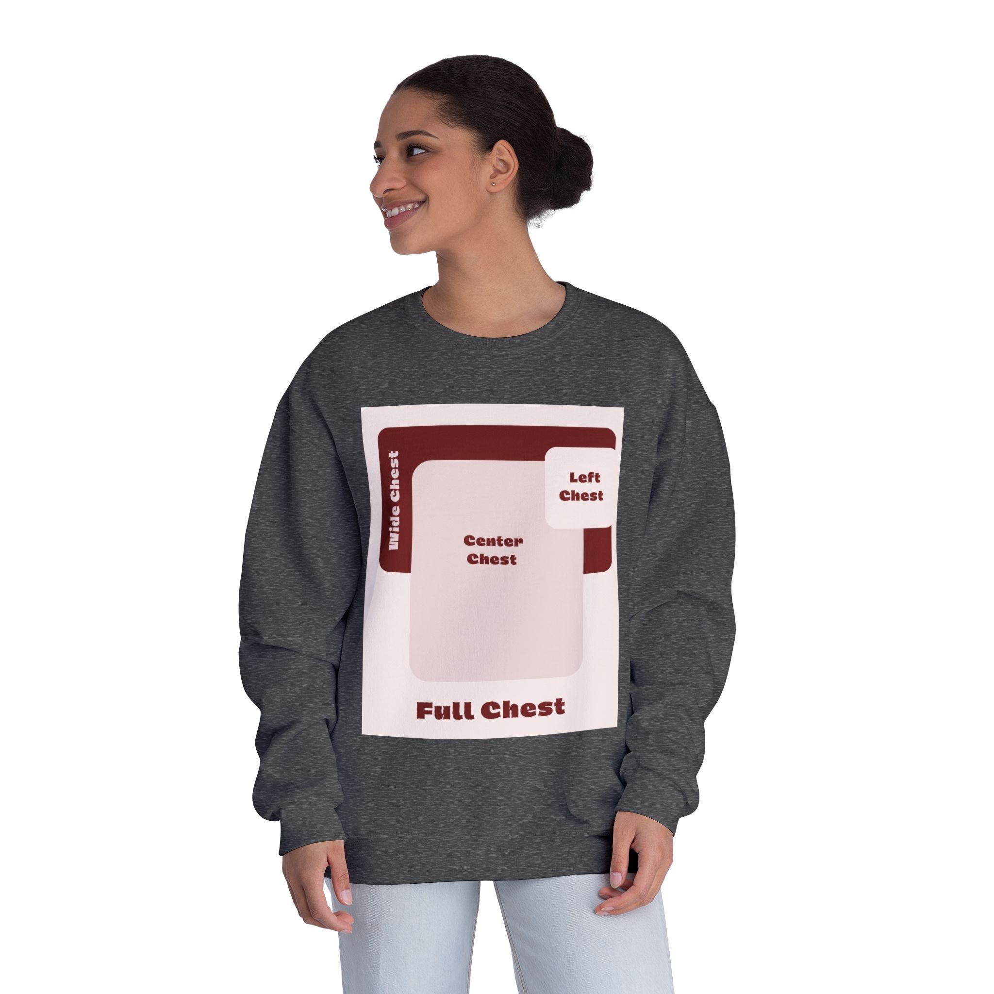 Customizable Unisex NuBlend Crewneck Sweatshirt DTG Print