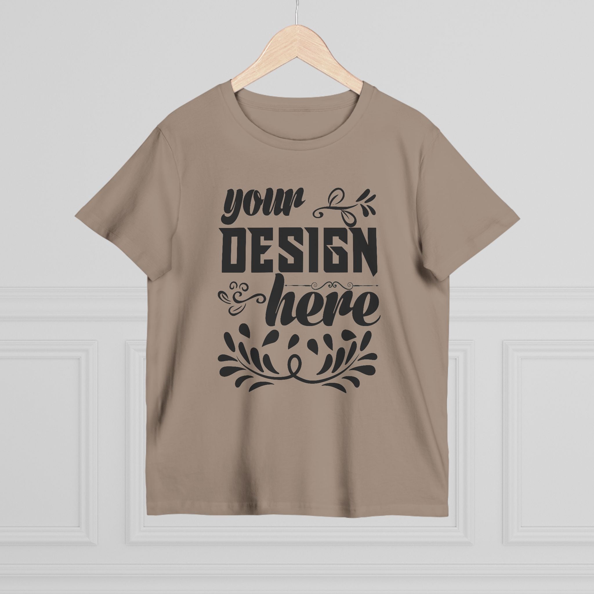 Customizable AS Colour 4001 Womens Maple Cotton T-Shirt