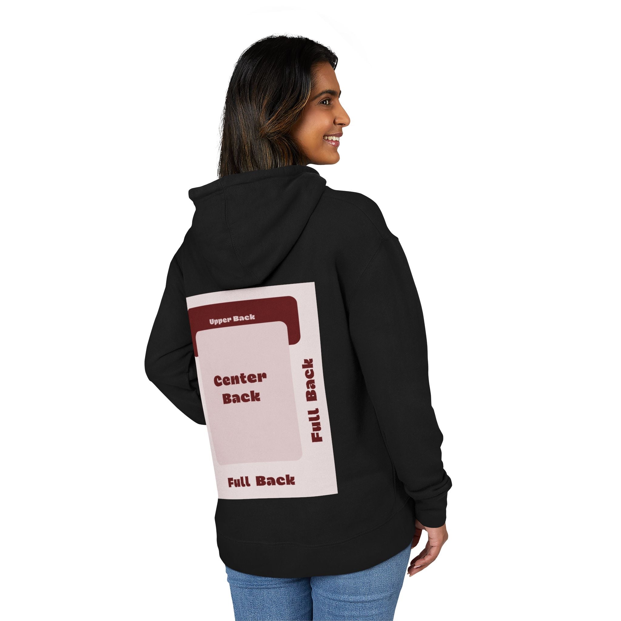 Customizable Lane Seven LS13001 Unisex French Terry Hooded Sweatshirt