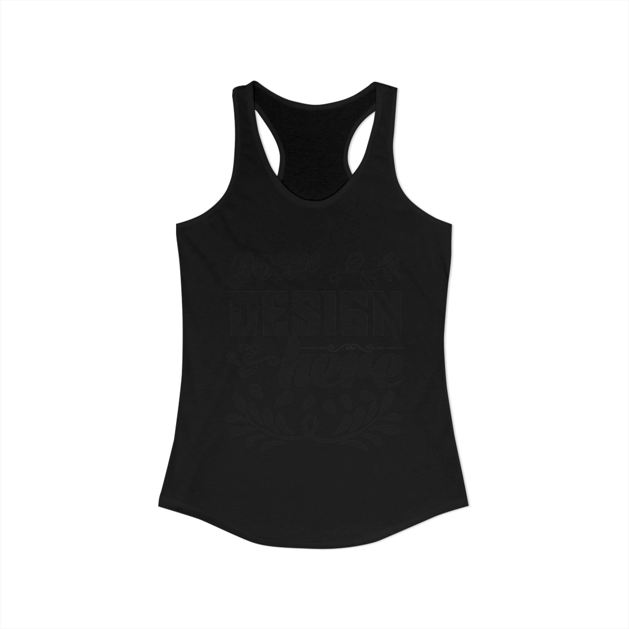 Customizable Next Level 1533 Womens Ideal Racerback Tank
