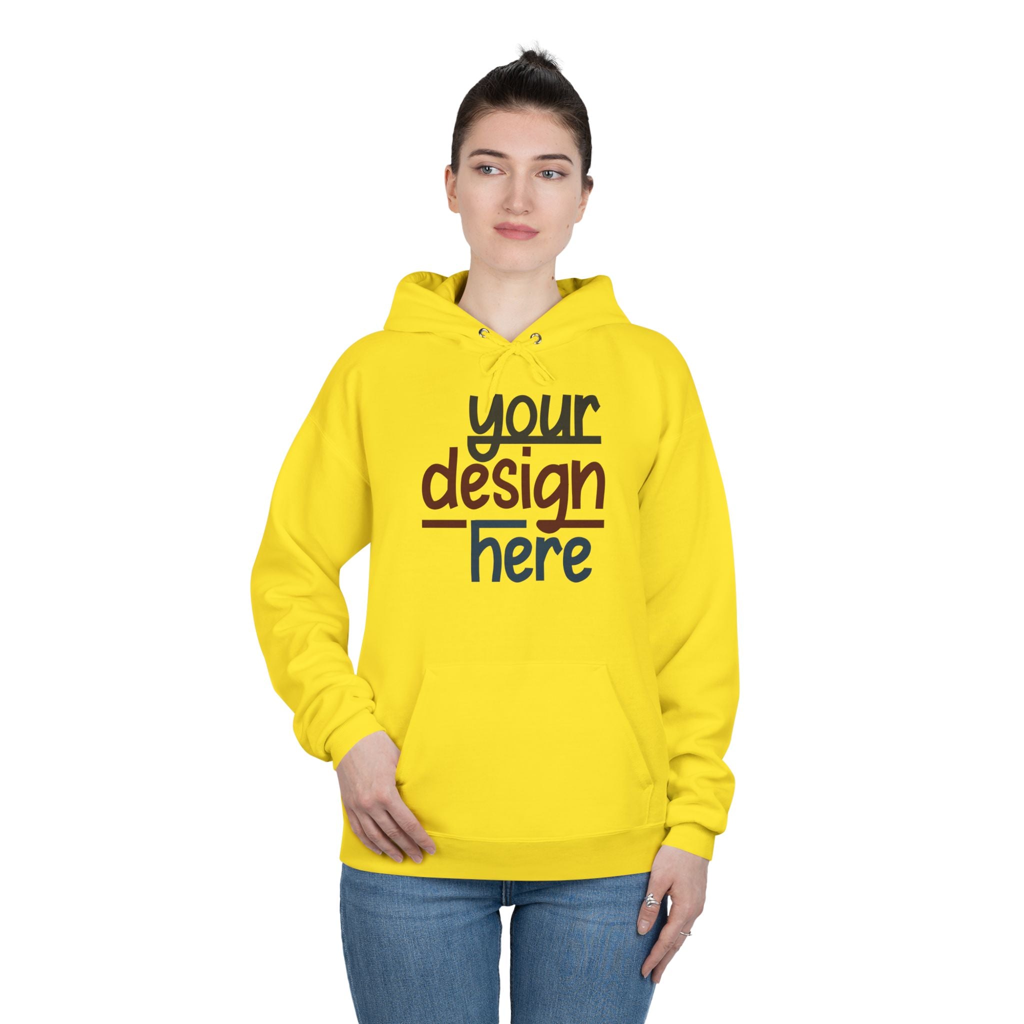 Customizable Hanes P170 EcoSmart Unisex Pullover Hoodie