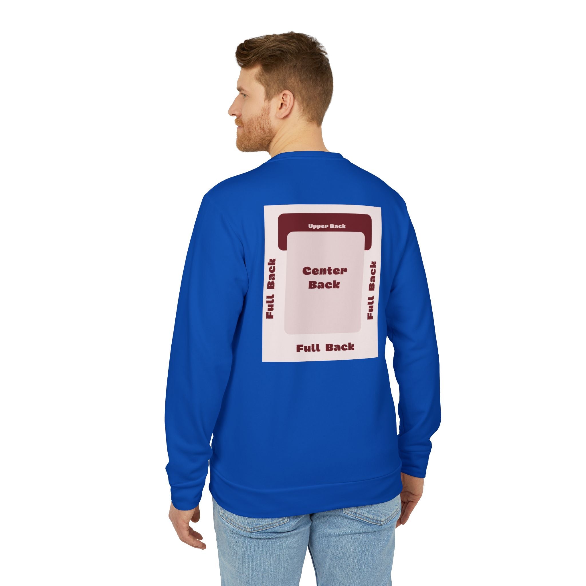 Customizable Adidas A434 Unisex Fleece Crewneck Sweatshirt