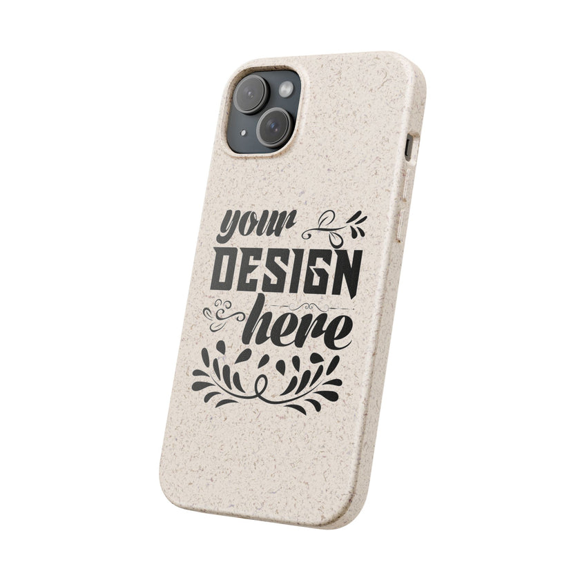 Customizable Biodegradable Phone Case Matte Finish Wireless Charging