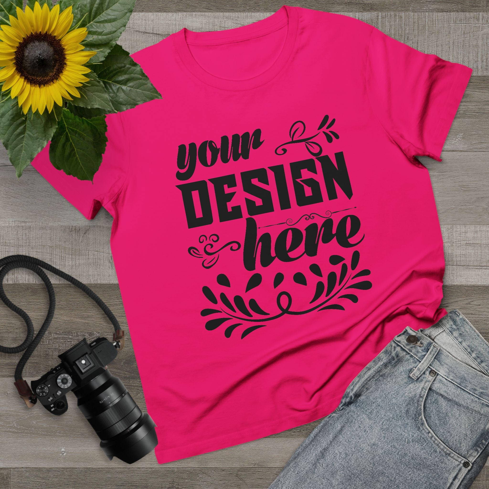 Customizable AS Colour 4001 Womens Maple Cotton T-Shirt