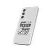 Customizable Flexi TPU Phone Case Slim Matte Protective Cover