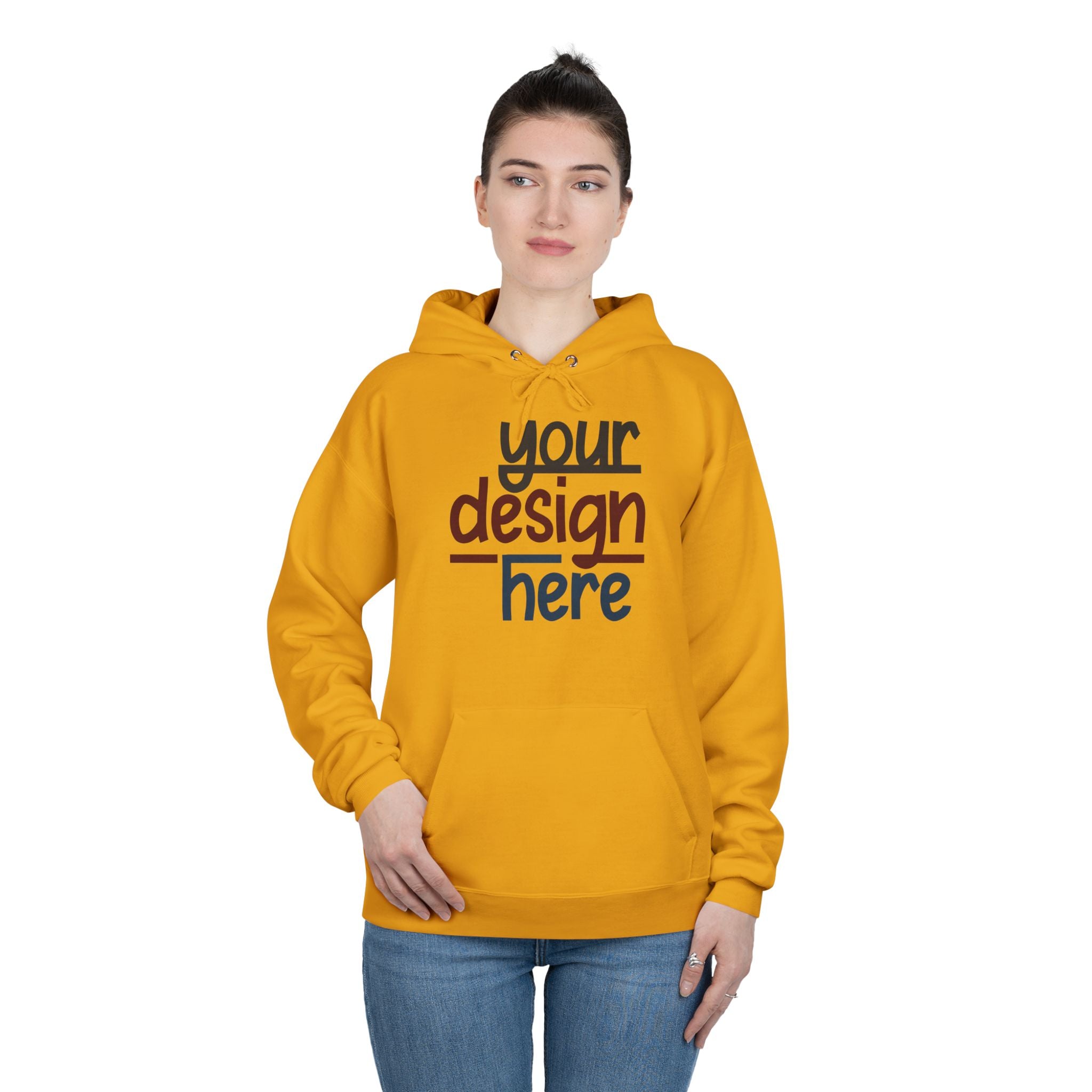 Customizable Hanes P170 EcoSmart Unisex Pullover Hoodie