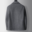 Nameria Mens Wool Jacket Coat Lapel Zip Tailored Fit