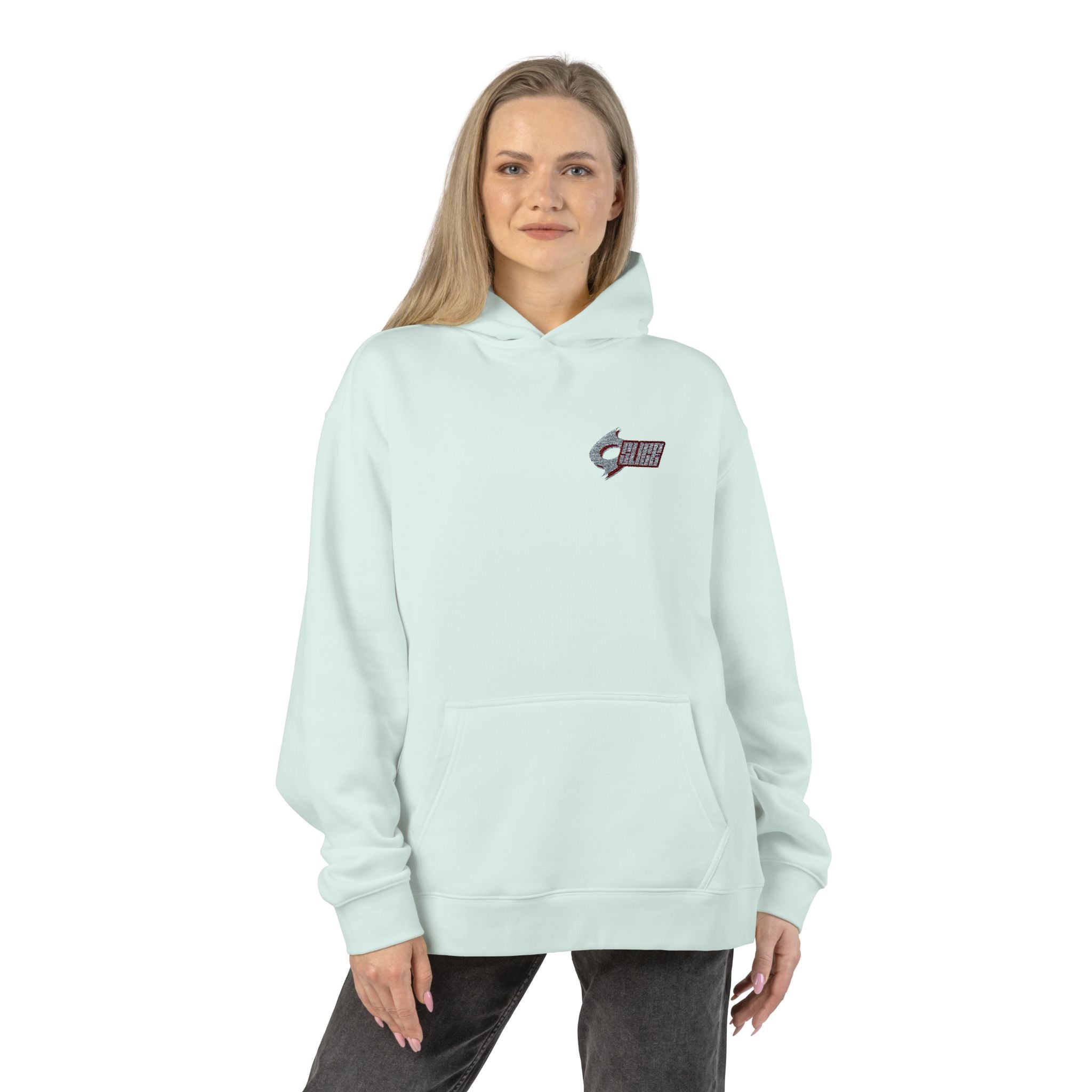 AS Colour 5161 Unisex Relaxed Hoodie | Slice Logo Embroidery