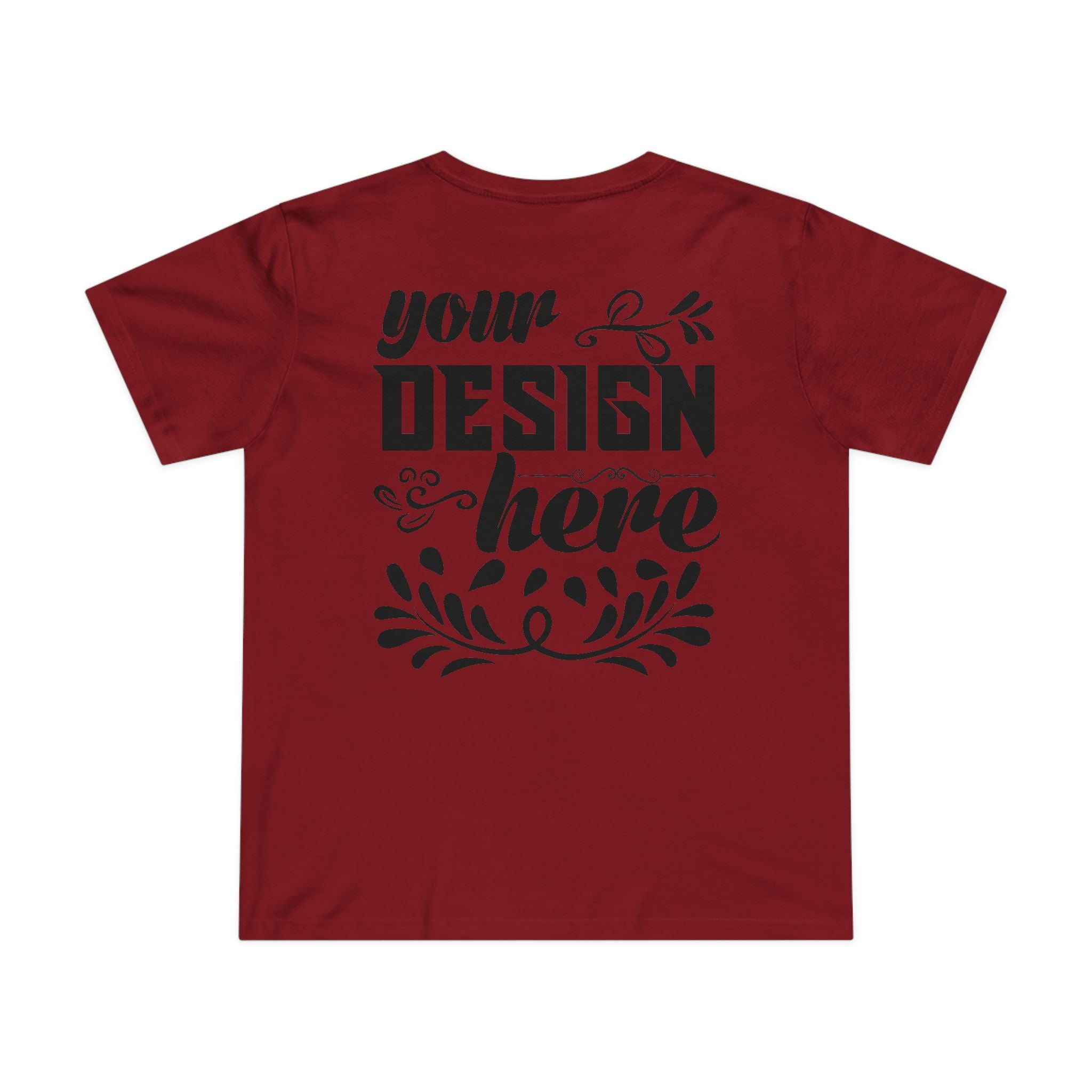 Customizable AS Colour 4001 Womens Maple Cotton T-Shirt