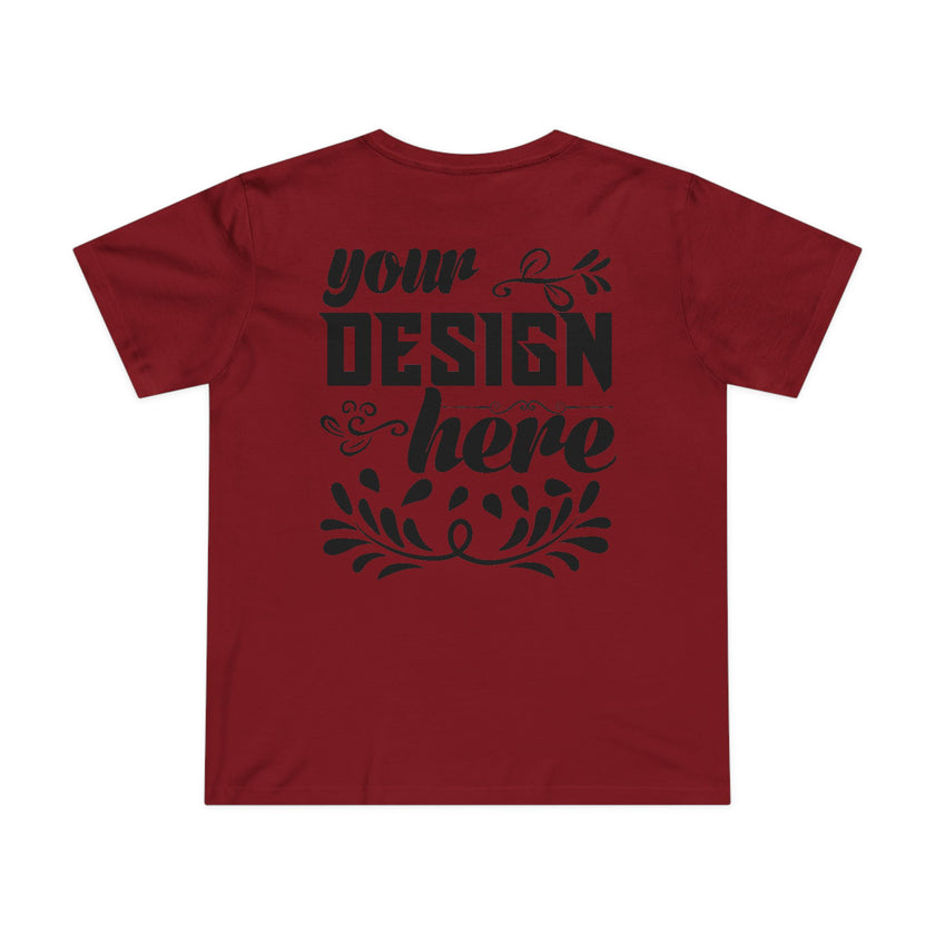 Customizable AS Colour 4001 Womens Maple Cotton T-Shirt